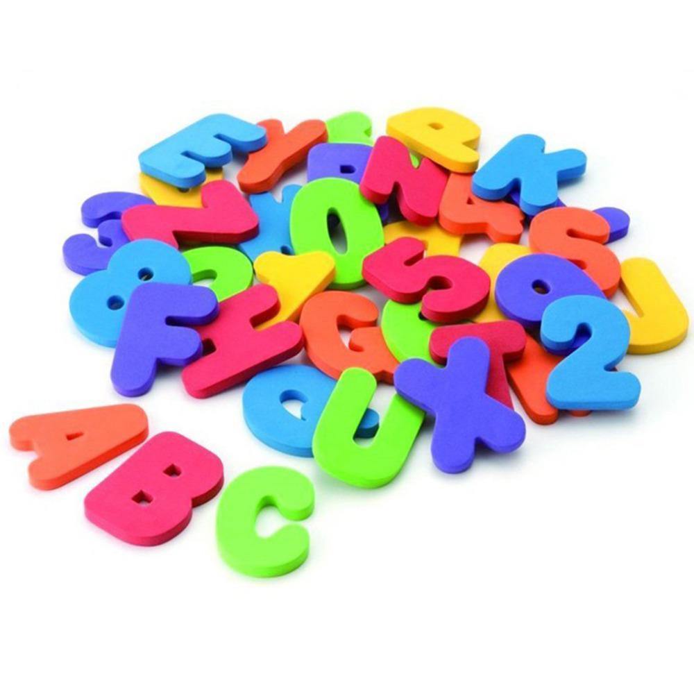 Foam Letters and Numbers Bath Toys - Everlyfave