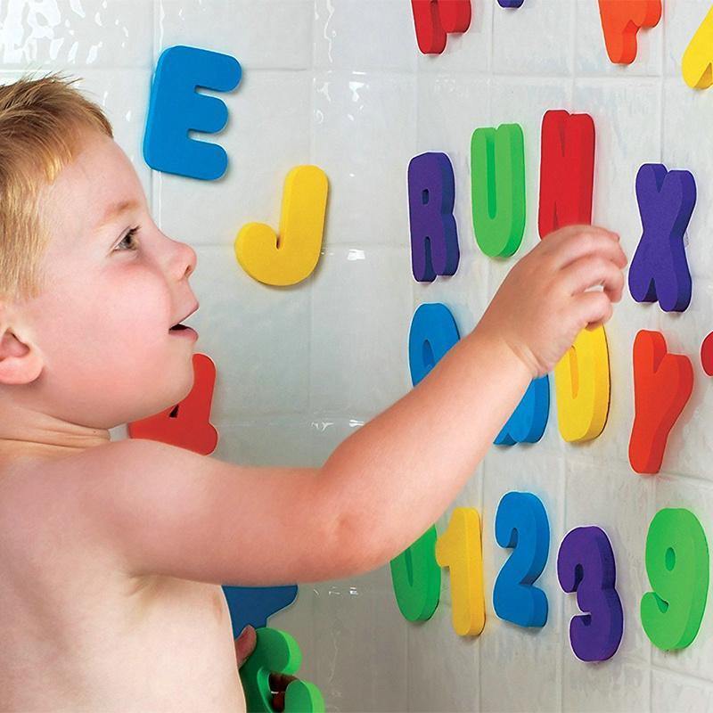 Foam Letters and Numbers Bath Toys - Everlyfave